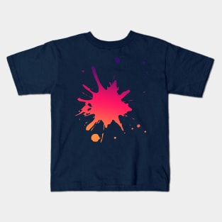 The ink shot t shirt design Kids T-Shirt